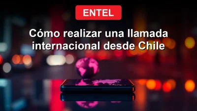 Smartphone glowing with Entel
