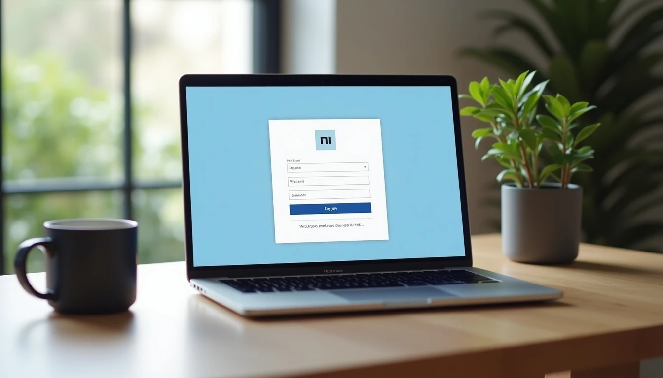 Acceso a la plataforma Mi VTR desde un computador portátil en casa
