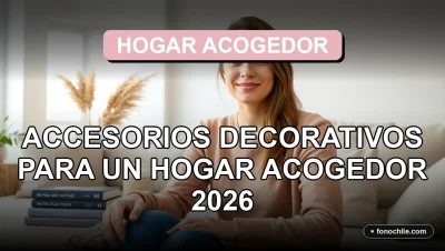 Decoración de interiores moderna con accesorios de estilo nórdico, mantas suaves y velas aromáticas sobre una mesa de centro de madera clara en un salón luminoso.