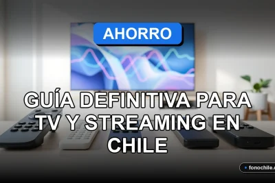 Guía de ahorro en suscripciones de TV y streaming en Chile para el 2026 comparando servicios.