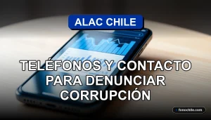 Teléfono inteligente moderno sobre una mesa de madera clara, mostrando gráficos abstractos de colores, simbolizando la herramienta para denunciar.