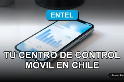 Aplicación móvil Entel 2026, centro de control para clientes en Chile, mostrando una interfaz moderna y fácil de usar.