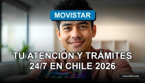 App Movistar atención al cliente 24/7 en Chile, soporte y trámites digitales