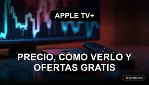 Apple TV+ en Chile 2026 - Dispositivos modernos mostrando contenido en una mesa