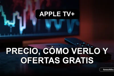 Apple TV+ en Chile 2026 - Dispositivos modernos mostrando contenido en una mesa