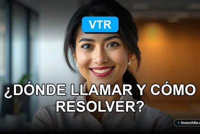 Atención al cliente VTR para consultas de cobertura y soporte técnico en 2026