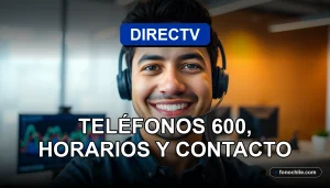 Atención al cliente de DIRECTV Chile, servicio de soporte telefónico y horarios de contacto.