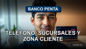 Atención al cliente telefónica del Banco Penta, servicio de banca personal.