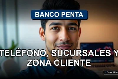Atención al cliente telefónica del Banco Penta, servicio de banca personal.