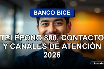 Banco BICE - Atención al cliente y canales de contacto disponibles
