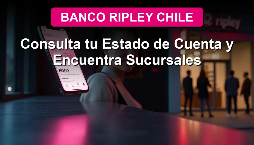 Consulta tu Estado de Cuenta Banco Ripley 2026 online de forma segura y encuentra tu sucursal más cercana en Chile.
