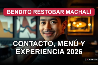 Modern and elegant interior of Bendito Restobar Machalí, featuring warm ambient lighting, abstract art, and a stylish bar setup.