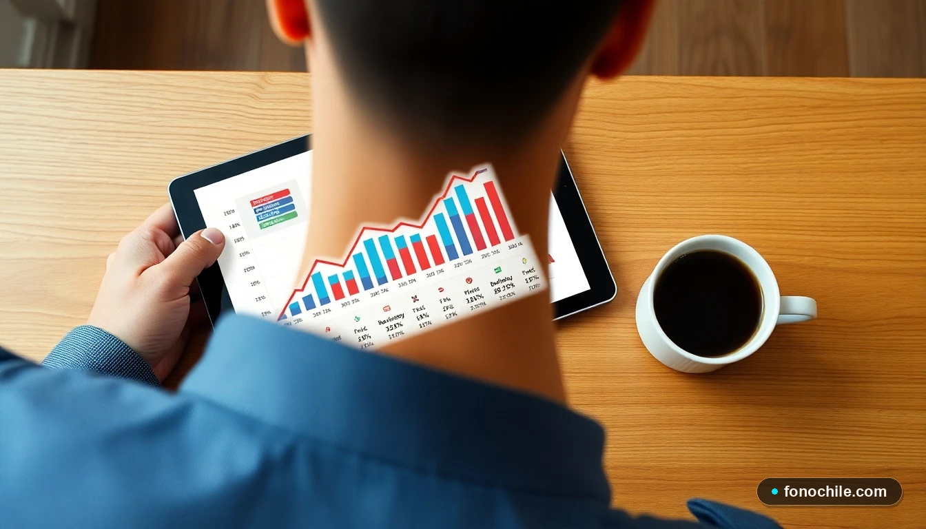 Gráfico abstracto de beneficios exclusivos de telecomunicaciones mostrando ventajas para clientes en Chile.