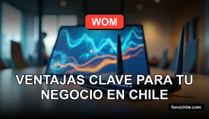 Moderno router empresarial 5G y tablet con gráficos abstractos, sobre mesa de reuniones minimalista.