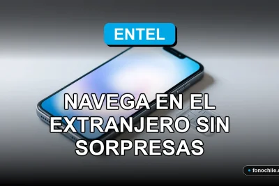 Bolsa de Roaming Entel 2026 para viajar al extranjero sin costos inesperados en tu celular.