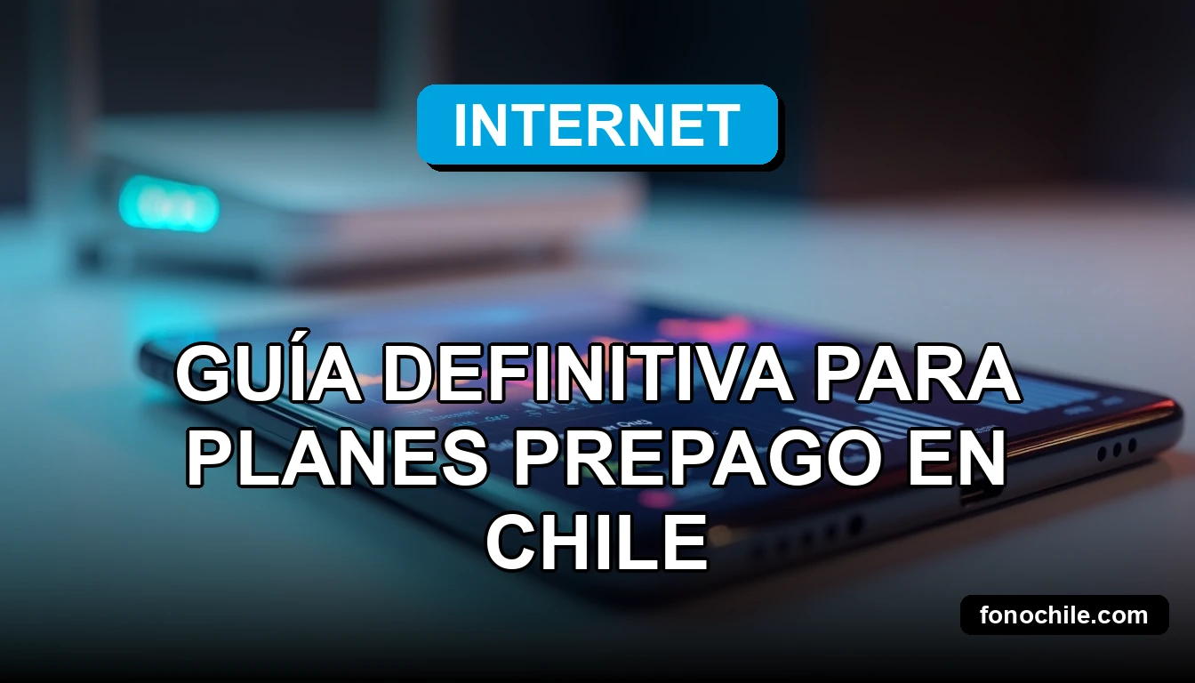 Bolsas Internet Prepago 2026 en Chile - FonoChile