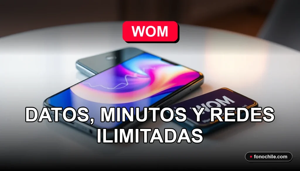 Modern smartphone with a prepaid SIM card resting on a clean table, displaying abstract colorful graphs on its screen.