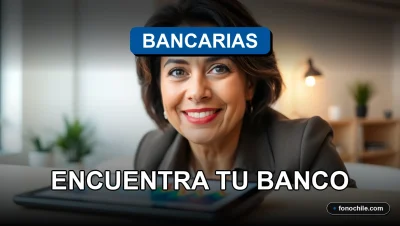 Una mujer hispana sonríe mientras usa una aplicación móvil para buscar sucursales bancarias en su ciudad.