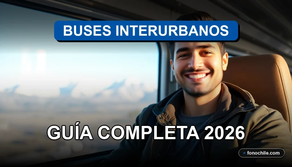 Guía completa de buses interurbanos en Chile para planificar viajes por carretera en 2026.