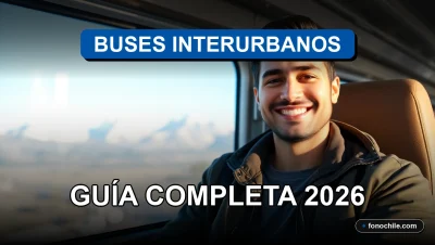 Guía completa de buses interurbanos en Chile para planificar viajes por carretera en 2026.