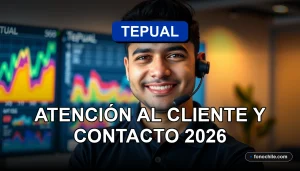 Atención al cliente de Tepual Buses, servicio de contacto telefónico para pasajeros.