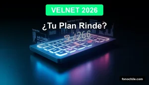 Una calculadora de velocidad de internet futurista flotando sobre una interfaz holográfica en una habitación moderna