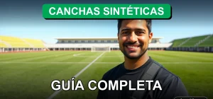 Guía completa de canchas de fútbol sintéticas en Santiago para el año 2026, mostrando instalaciones deportivas modernas.