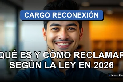 Un hombre hispano sonriendo con confianza, representando el servicio al cliente y la asesoría legal sobre cargos de reconexión en telecomunicaciones.