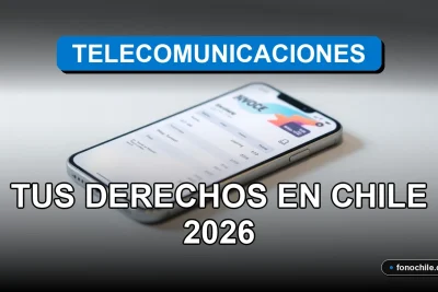 Derechos del consumidor en Chile sobre cargos adicionales en servicios de telecomunicaciones.