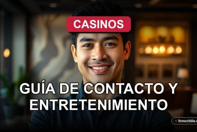 Guía de contacto y entretenimiento para casinos en Santiago para el año 2026.
