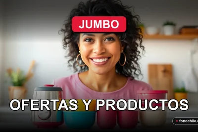 Portada del catálogo de ofertas Jumbo 2026 con productos del hogar y tecnología