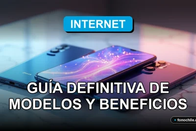 Varios teléfonos inteligentes 5G modernos de diferentes colores descansan sobre una mesa de mármol, mostrando pantallas con gráficos abstractos de conectividad.