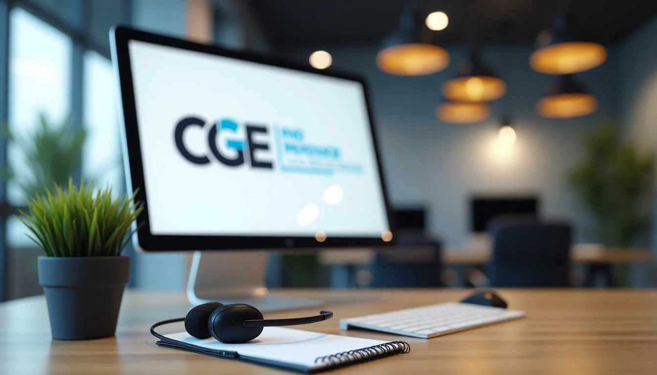 Punto de contacto y atención al cliente de CGE Electricidad para consultas y soporte.