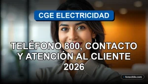 Atención al cliente de CGE Electricidad, servicio telefónico de soporte técnico
