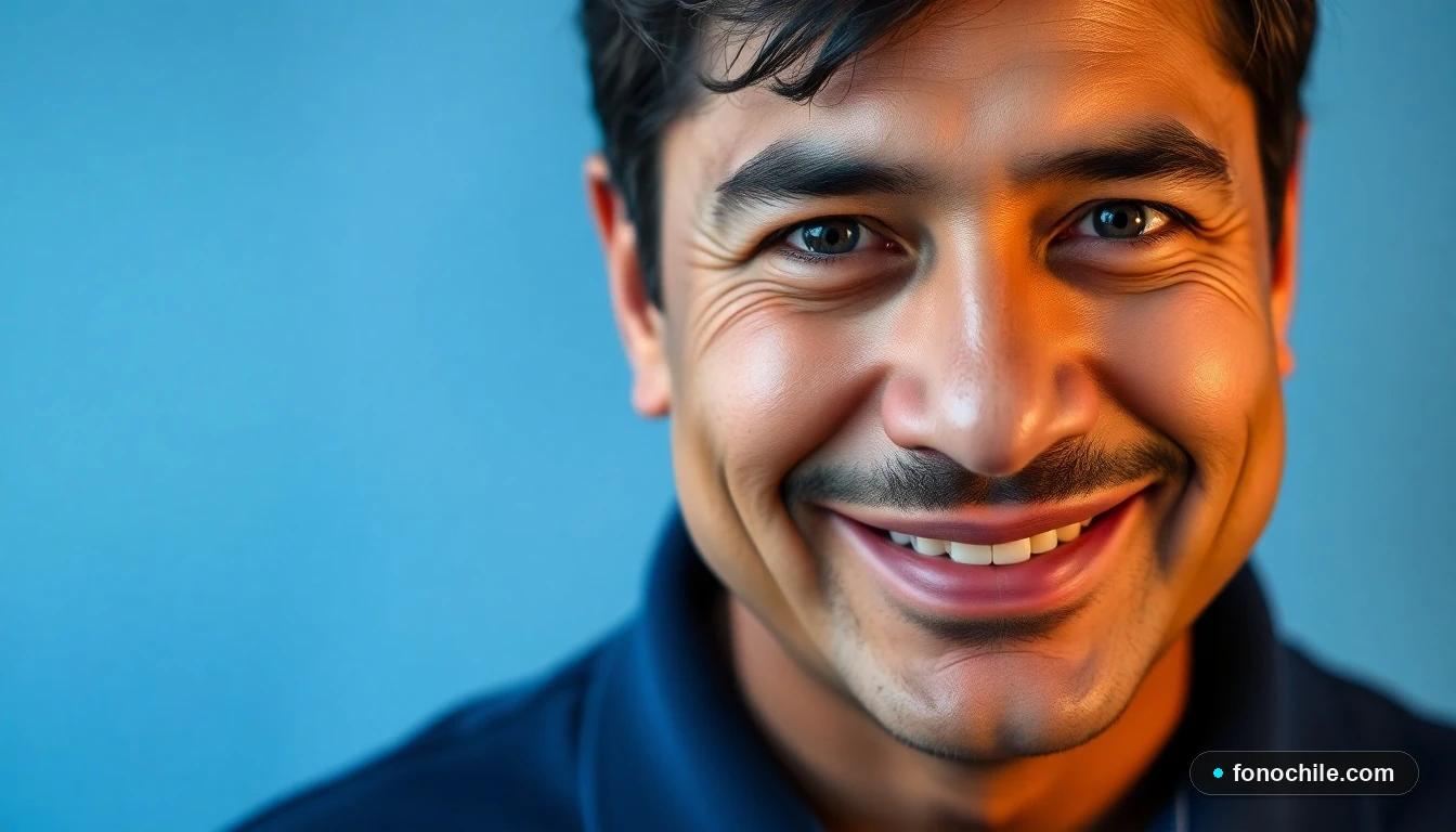 Representante de atención al cliente de CGE Electricidad sonriendo, servicio de soporte amable