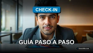 Una guía visual sobre cómo realizar el check-in aéreo online desde tu dispositivo móvil en el futuro.