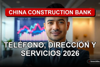 Moderno y seguro servicio bancario en Chile, mostrando un entorno profesional y tecnológico.