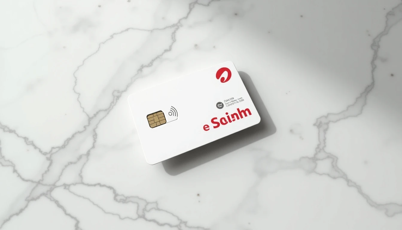 Chip físico Entel y tarjeta con código QR eSIM para activación 2026