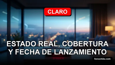 Un moderno router 5G de Claro con luces LED azules y rojas, sobre una mesa de madera clara, representando la futura red de alta velocidad.