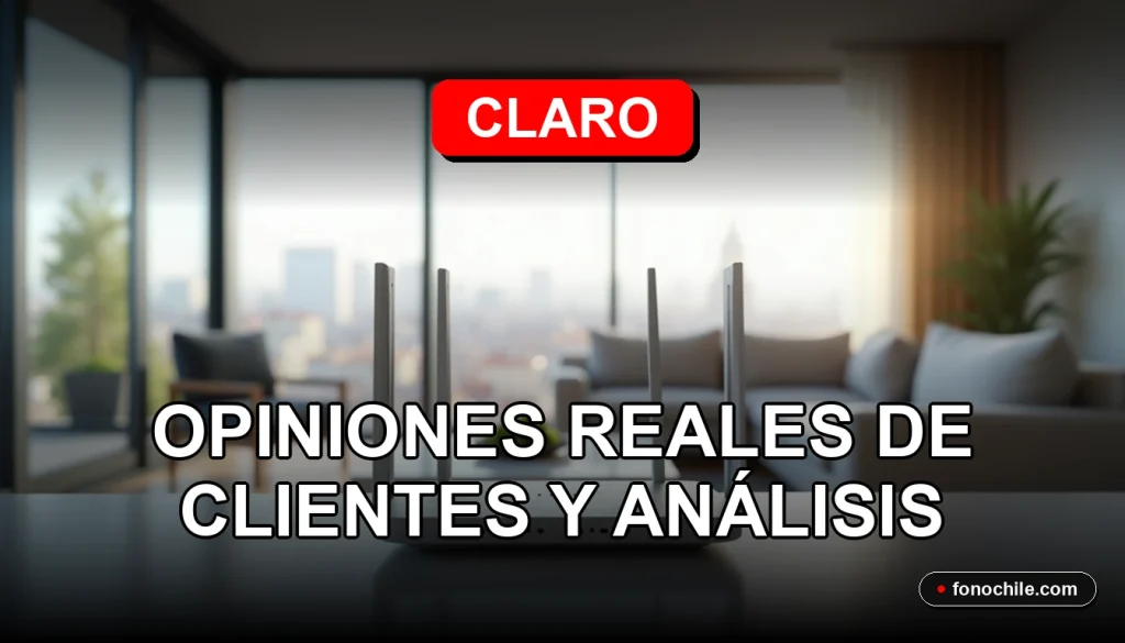 Claro Chile 2026 - Análisis de cobertura y velocidad 5G en un entorno doméstico moderno.