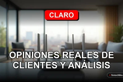 Claro Chile 2026 - Análisis de cobertura y velocidad 5G en un entorno doméstico moderno.
