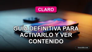 Un teléfono inteligente moderno en color negro mate, con la pantalla mostrando gráficos abstractos de colores, descansando sobre una mesa de madera clara junto a un control remoto minimalista.