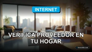Un router moderno de fibra óptica con luces LED azules y blancas, sobre una mesa de madera clara, simbolizando cobertura de internet en Chile.