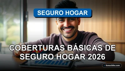 Un seguro de hogar moderno protege una vivienda familiar, representado por una póliza digital y una llave sobre una mesa, con gráficos abstractos en una tablet de fondo.