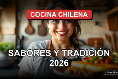 Fotografía profesional de un plato tradicional chileno en un restaurante de Machalí, con ingredientes frescos y decoración auténtica.