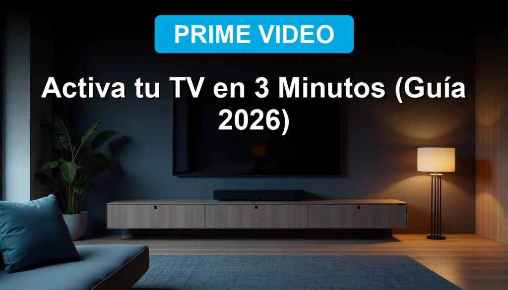 Guía para activar Prime Video en tu Smart TV con el código mytv. Solución rápida en 3 minutos.