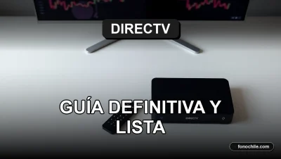 Códigos de control remoto para televisión satelital DIRECTV sobre una mesa de trabajo moderna.
