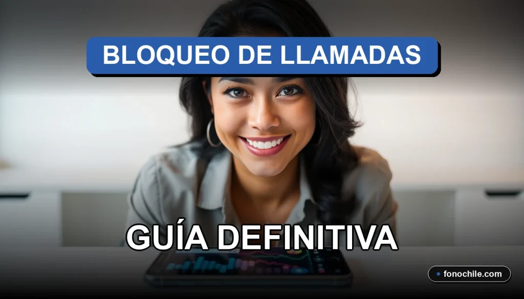 Una mujer latina sonríe con confianza mientras usa su teléfono inteligente en un ambiente moderno y seguro.