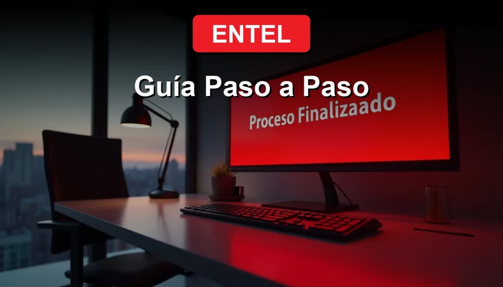 Una guía visual sobre cómo cancelar un plan de telefonía móvil Entel en 2026, mostrando dispositivos y procesos digitales.