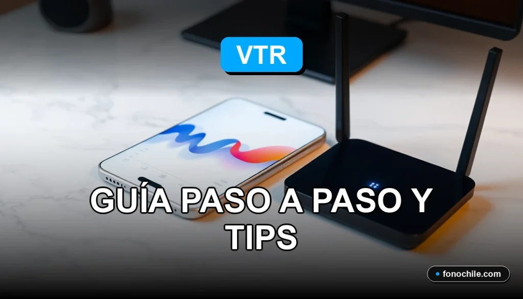 Una guía visual para consultar tu plan de internet y cable VTR en el año 2026.